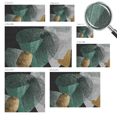 Fototapeta pre dievča Abstraktná geometria