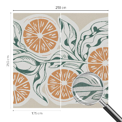 Tapeta do obývačky Ovocné vzory