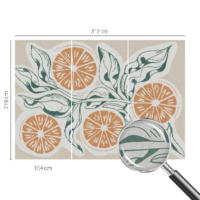 Tapeta do obývačky Ovocné vzory