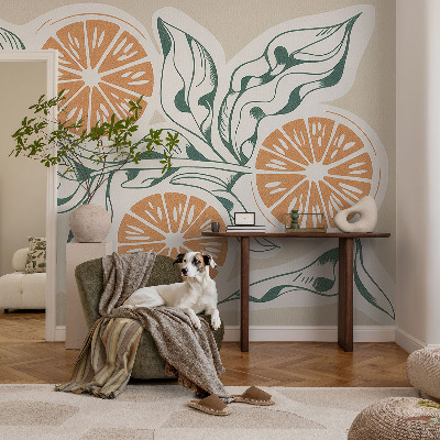 Tapeta do obývačky Ovocné vzory