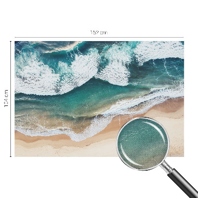 Samolepiaca fototapeta Morské vlny