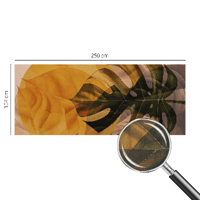 Samolepiaca fototapeta do detskej izby Abstraktné listy