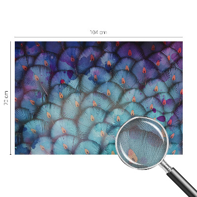 3D tapeta na stenu Farebné perie