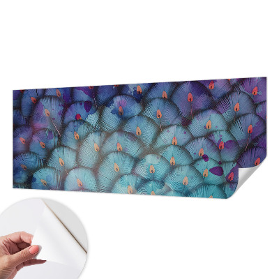 3D tapeta na stenu Farebné perie