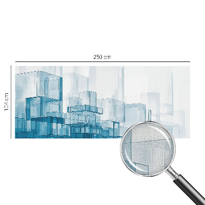 3D tapeta Priehľadné kocky