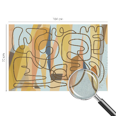 Detská fototapeta na stenu Abstraktné tvary