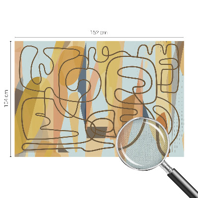 Detská fototapeta na stenu Abstraktné tvary