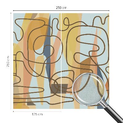 Detská fototapeta na stenu Abstraktné tvary