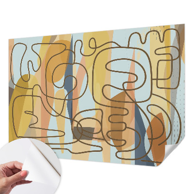 Detská fototapeta na stenu Abstraktné tvary