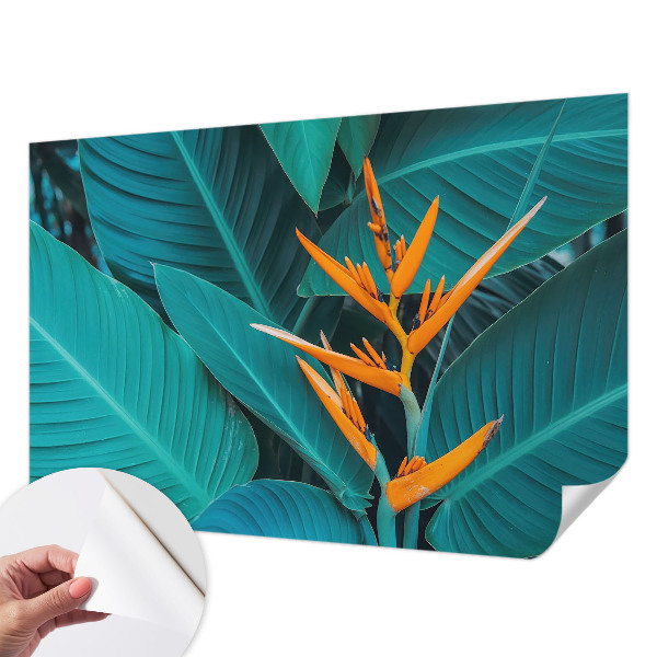 Fototapeta do detskej izby Listnaté kvety