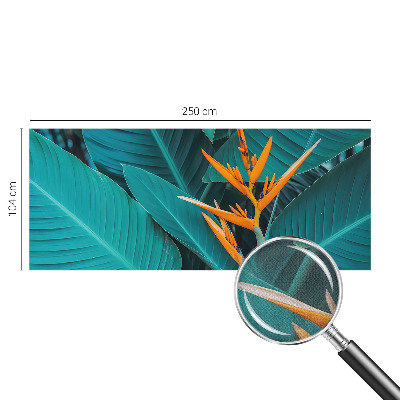 Fototapeta do detskej izby Listnaté kvety