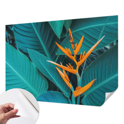 Fototapeta do detskej izby Listnaté kvety