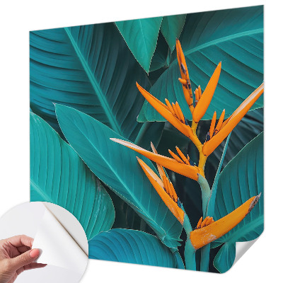 Fototapeta do detskej izby Listnaté kvety