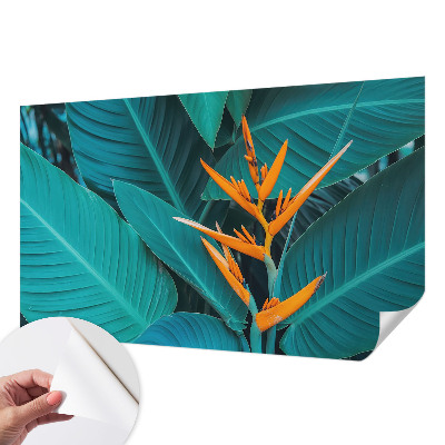 Fototapeta do detskej izby Listnaté kvety