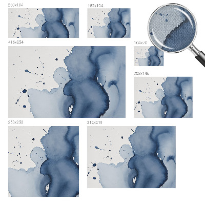Fotografická tapeta do detskej izby Námornícka modrá farba