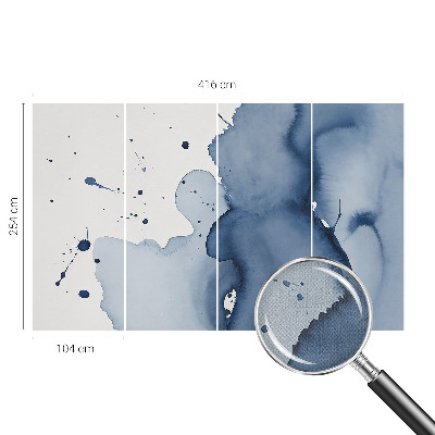 Fotografická tapeta do detskej izby Námornícka modrá farba