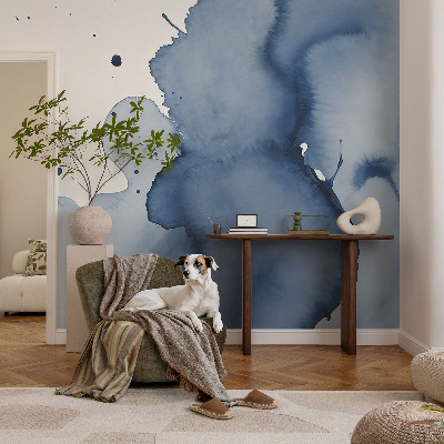 Fotografická tapeta do detskej izby Námornícka modrá farba