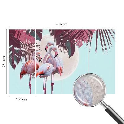 Samolepiaca fototapeta Exotické vtáky