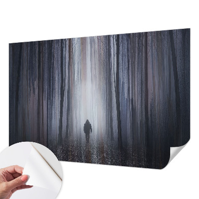 Moderná tapeta na stenu Lesné ticho