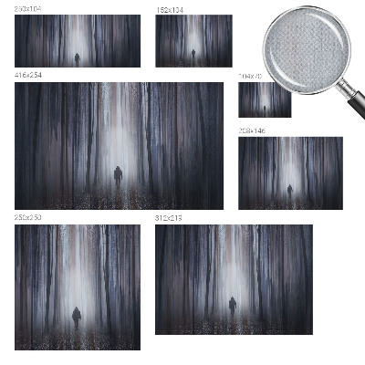 Moderná tapeta na stenu Lesné ticho