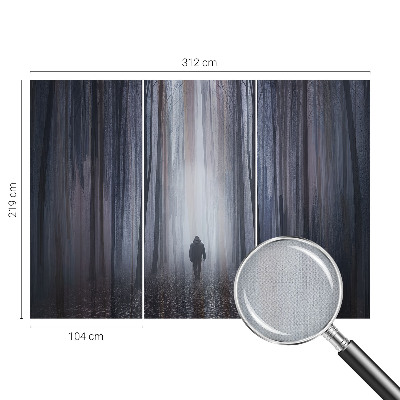 Moderná tapeta na stenu Lesné ticho