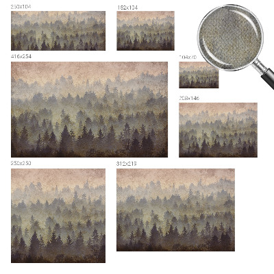 Fotografická tapeta samolepiaca Lesná hmla