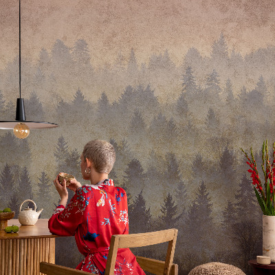 Fotografická tapeta samolepiaca Lesná hmla