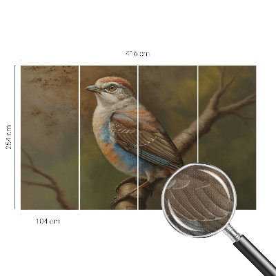 Tapety na stenu samolepiace Portrét vtáka