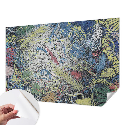 3D fototapeta Rastlinné víry