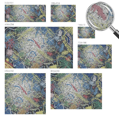 3D fototapeta Rastlinné víry