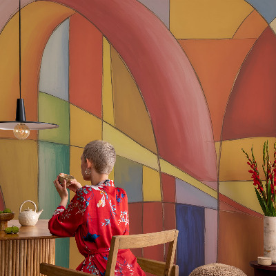 Samolepiaca fototapeta do spálne Energetické formy