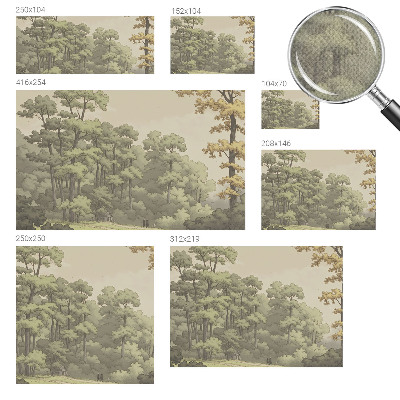 3D tapeta na stenu Lesná idylka