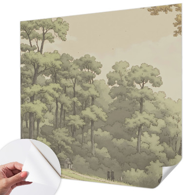 3D tapeta na stenu Lesná idylka