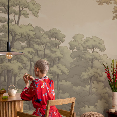 3D tapeta na stenu Lesná idylka