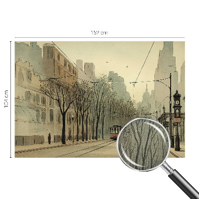 Detská fototapeta na stenu Mestská symetria