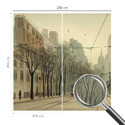 Detská fototapeta na stenu Mestská symetria