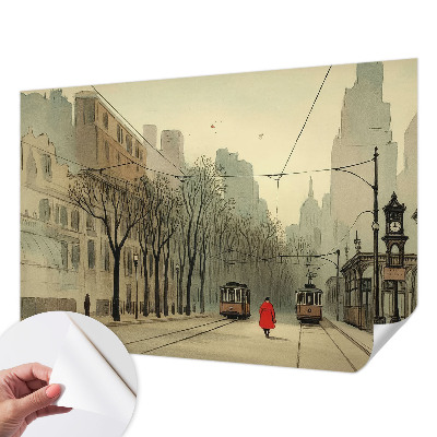 Detská fototapeta na stenu Mestská symetria