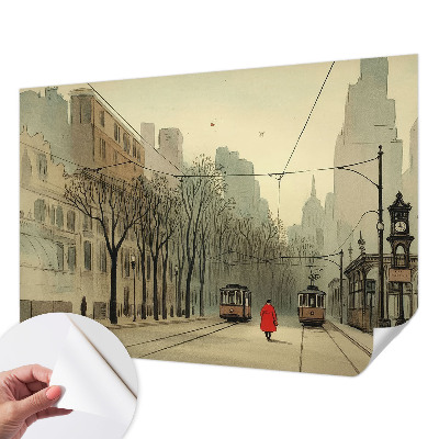 Detská fototapeta na stenu Mestská symetria