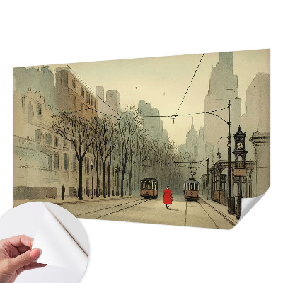 Detská fototapeta na stenu Mestská symetria