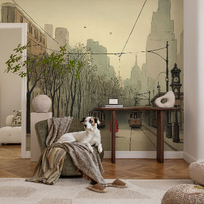 Detská fototapeta na stenu Mestská symetria