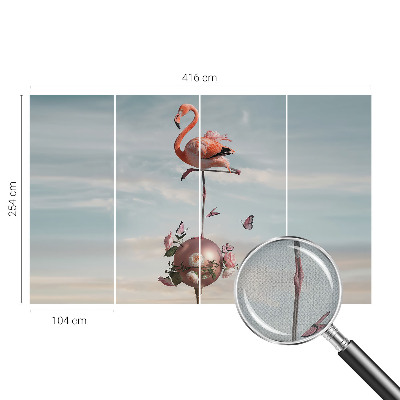 Detská fototapeta Elegantný plameniak