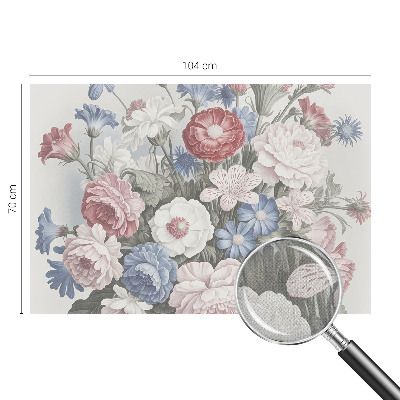 Detská tapeta Farebná kytica