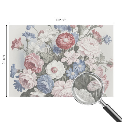 Detská tapeta Farebná kytica