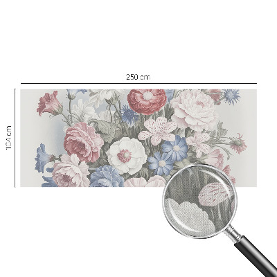 Detská tapeta Farebná kytica