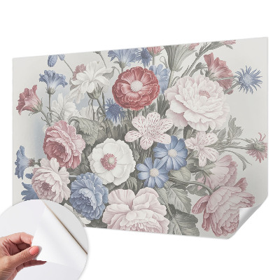 Detská tapeta Farebná kytica