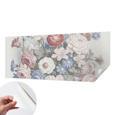 Detská tapeta Farebná kytica