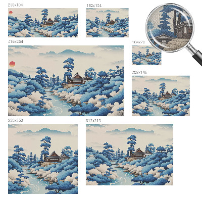 Tapeta do obývačky Pokojná príroda