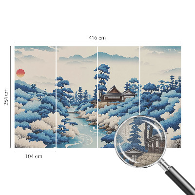 Tapeta do obývačky Pokojná príroda