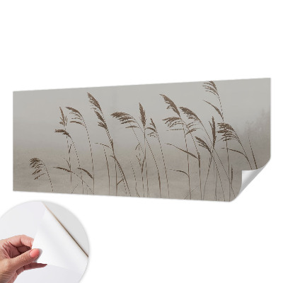 Samolepiaca fototapeta Trávy v hmle