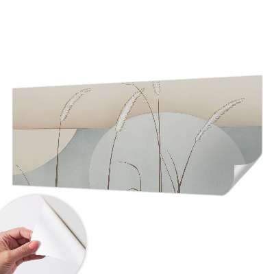 Samolepiaca fototapeta do obývačky Jemné trávy